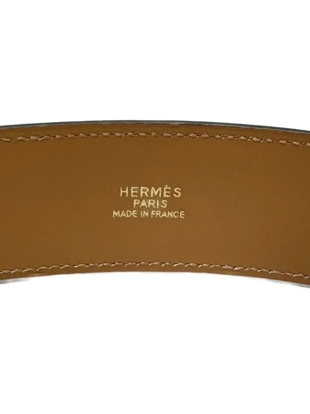 Hermes Archive Vintage Collier de Chien Belt Leather 65 Black